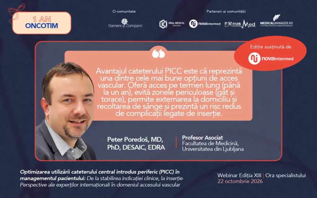 Echipe specializate: cheia pentru acces vascular fără complicații